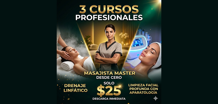 3 Cursos para cosmetólogas